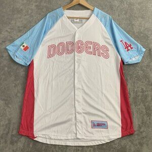 Los Angeles Dodgers Jersey Mens XL Mexican Heritage Night 2023 SGA Baseball Tee
